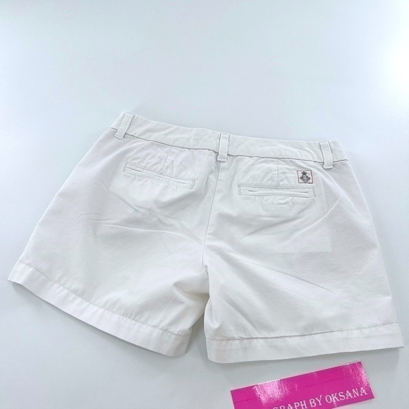 Tommy Hilfiger Women's Chino Short, White 100% Cotton size 2 - Picture 6 of 12